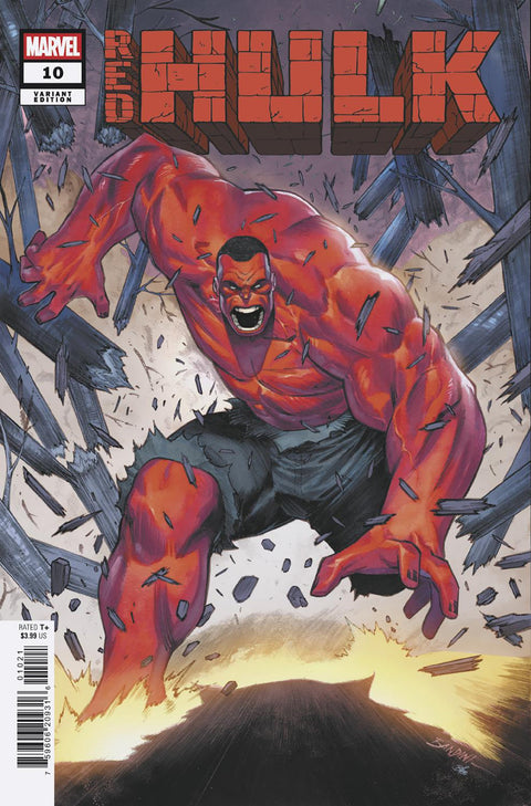 Red Hulk 10 Comic  Variant Marvel Comics 2025