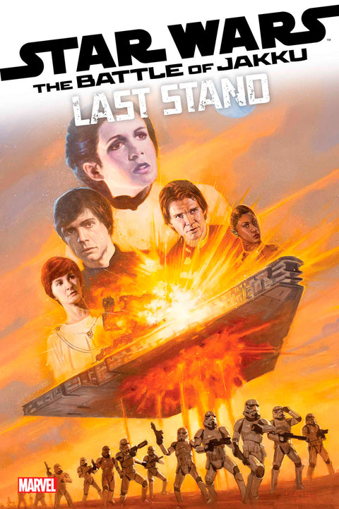 STAR WARS: BATTLE OF JAKKU - LAST STAND #4 Marvel Alex Segura Jethro Morales E.M. Gist