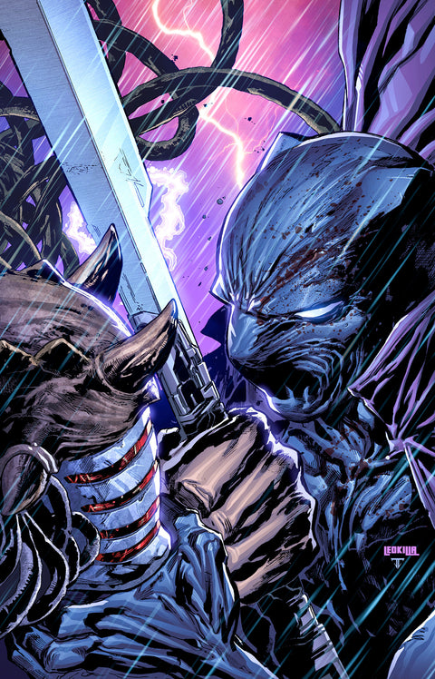 PREDATOR VS. BLACK PANTHER #3 KEN LASHLEY VIRGIN VARIANT 1:100 Marvel Benjamin Percy Chris Allen Ken Lashley