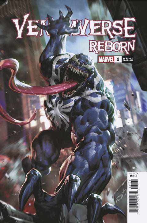 VENOMVERSE REBORN #1 DERRICK CHEW SYMBIOTE VARIANT Marvel Benjamin Percy Brian Level Derrick Chew