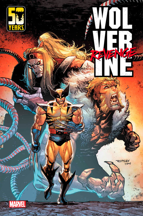 WOLVERINE: REVENGE #4 RYAN OTTLEY VARIANT 1:25 Marvel Jonathan Hickman Greg Capullo Ryan Ottley