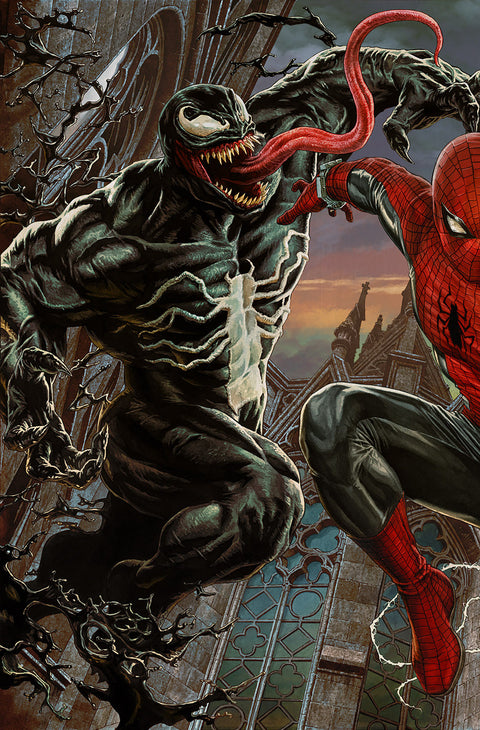 AMAZING SPIDER-MAN #23 LEE BERMEJO AMAZING VISIONS VIRGIN VARIANT [DS] 1:100 Marvel Joe Kelly Ed McGuinness Lee Bermejo