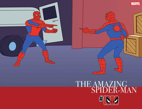 AMAZING SPIDER-MAN #1000 MARVEL ANIMATION SPIDER-MAN 1967 WRAPAROUND VARIANT Marvel Joe Kelly Pepe Larraz Marvel Animation