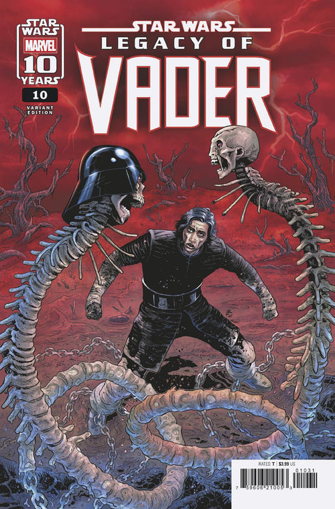 Star Wars: Legacy of Vader 10 Comic Luke Ross Variant Marvel Comics 2025