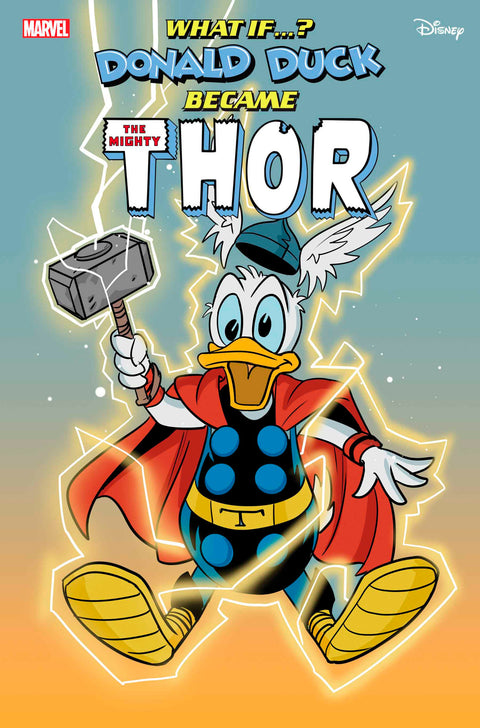 MARVEL & DISNEY: WHAT IF...? DONALD DUCK BECAME THOR #1 PHIL NOTO DONALD DUCK TH OR VARIANT Marvel Riccardo Secchi Lorenzo Pastrovicchio Phil Noto
