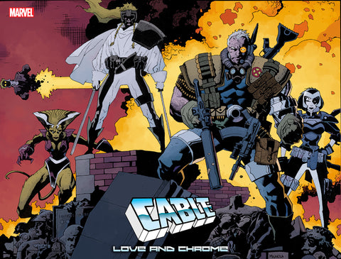 CABLE: LOVE AND CHROME #1 MIKE MIGNOLA WRAPAROUND HIDDEN GEM VARIANT 1:50 Marvel David Pepose Mike Henderson Mike Mignola