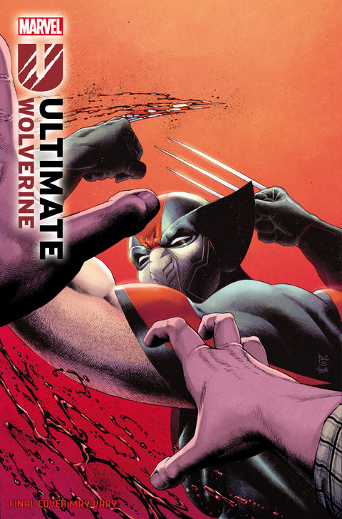 Ultimate Wolverine 15 Comic Andrea Sorrentino Incentive Variant (1:25) Marvel Comics 2026