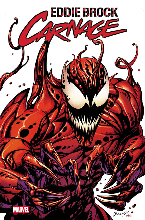 EDDIE BROCK: CARNAGE #1 MARK BAGLEY FOIL VARIANT Marvel Charles Soule Jesus Saiz Mark Bagley