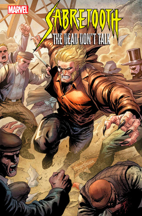 SABRETOOTH: THE DEAD DON'T TALK #2 Marvel Frank Tieri Michael Sta. Maria Tyler Kirkham