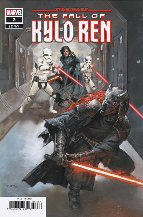 STAR WARS: THE FALL OF KYLO REN #2 DAVE DORMAN VARIANT 1:25 Marvel Charles Soule Will Sliney Dave Dorman