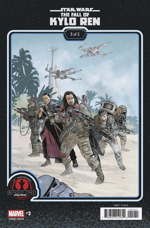 STAR WARS: THE FALL OF KYLO REN #2 CHRIS SPROUSE ROGUE ONE 10TH ANNIVERSARY VARIANT Marvel Charles Soule Will Sliney Chris Sprouse