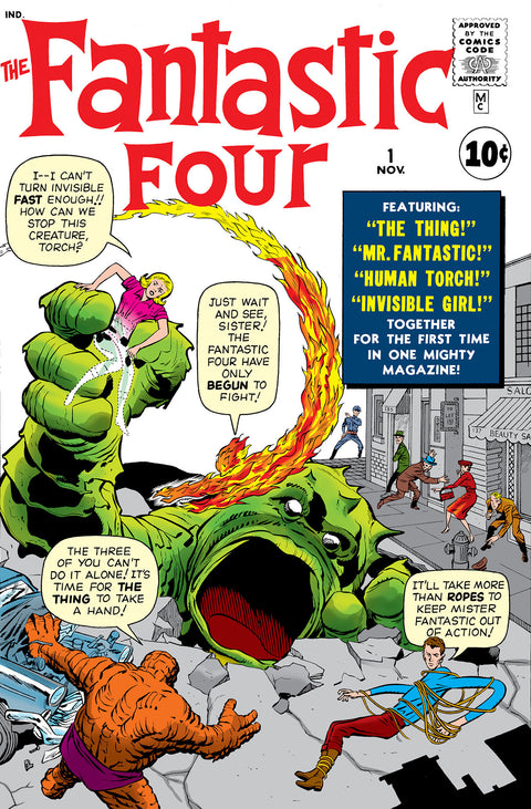 FANTASTIC FOUR #1 FACSIMILE EDITION [NEW PRINTING] Marvel Stan Lee Jack Kirby Jack Kirby