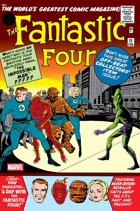 Fantastic Four, Vol. 1 11 Comic Facsimile Marvel Comics 2025