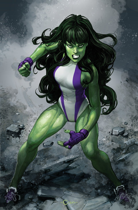 PLANET SHE-HULK #3 CLAYTON CRAIN VIRGIN VARIANT 1:50 Marvel Stephanie Phillips Emilio Laiso Clayton Crain