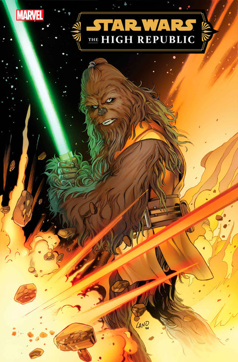 STAR WARS: THE HIGH REPUBLIC - FEAR OF THE JEDI #1 GREG LAND VARIANT 1:25 Marvel Cavan Scott Marika Cresta Greg Land