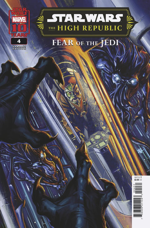 STAR WARS: THE HIGH REPUBLIC - FEAR OF THE JEDI #4 BEN HARVEY VARIANT Marvel Cavan Scott Marika Cresta Ben Harvey
