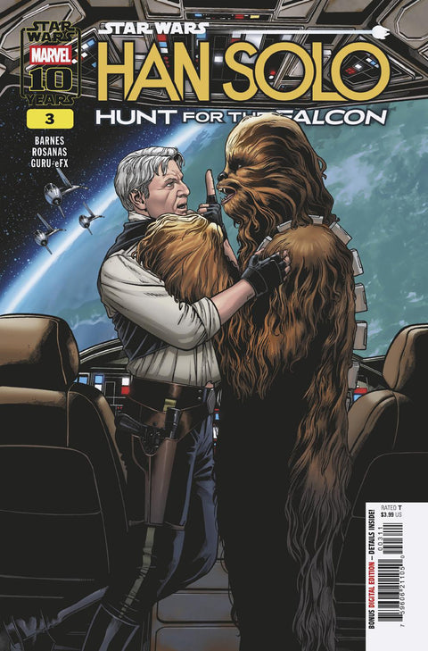Star Wars: Han Solo - Hunt for the Falcon 3 Comic Ramon Rosanas Marvel Comics 2025