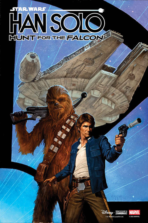 Star Wars: Han Solo - Hunt for the Falcon 4 Comic E.M. Gist Variant Marvel Comics 2025