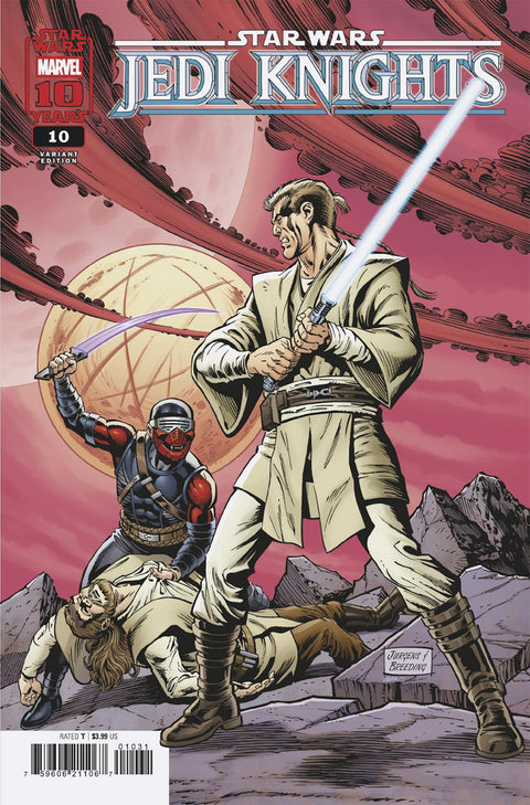 Star Wars: Jedi Knights 10 Comic Dan Jurgens Classic Homage Variant Marvel Comics 2025