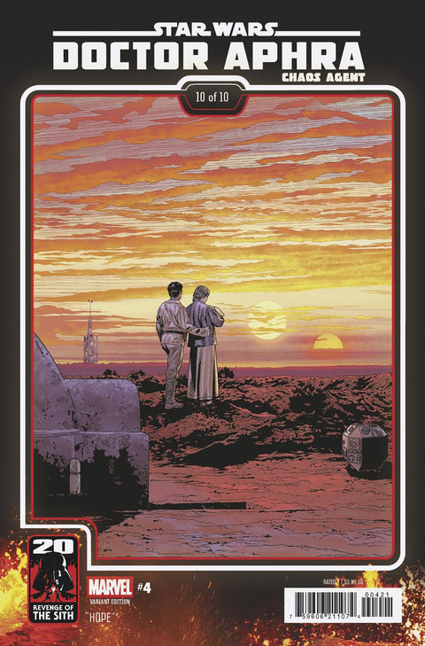 Star Wars: Doctor Aphra - Chaos Agent 4 Comic Chris Sprouse Revenge of the Sith 20th Anniversary Variant Marvel Comics 2025