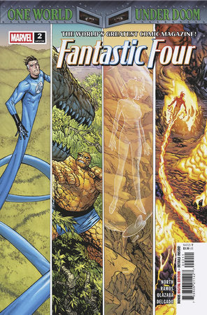 Fantastic Four, Vol. 8 2 Comic Humberto Ramos Marvel Comics 2025