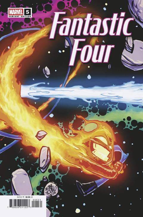 Fantastic Four, Vol. 8 5 Comic Skottie Young Connecting Variant Marvel Comics 2025