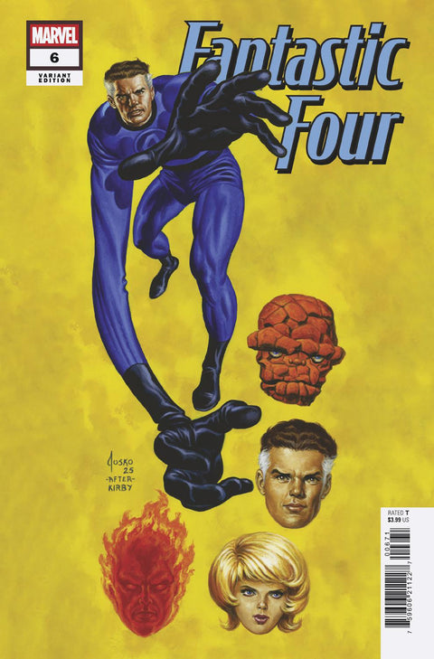 Fantastic Four, Vol. 8 6 Comic Joe Jusko Variant Marvel Comics 2025