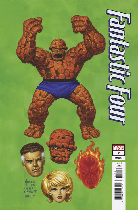 FANTASTIC FOUR #7 JOE JUSKO VARIANT Marvel Ryan North Humberto Ramos Joe Jusko