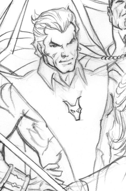 FANTASTIC FOUR #17 ALEX ROSS TIMELESS VIRGIN SKETCH VARIANT [DNX] 1:50 Marvel Ryan North Vincenzo Carratu Alex Ross