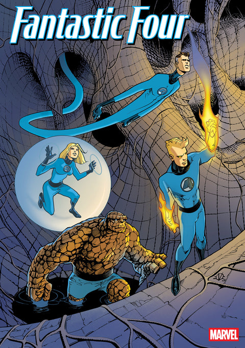FANTASTIC FOUR #17 OLIVIER VATINE VARIANT [DNX] 1:25 Marvel Ryan North Vincenzo Carratu Olivier Vatine