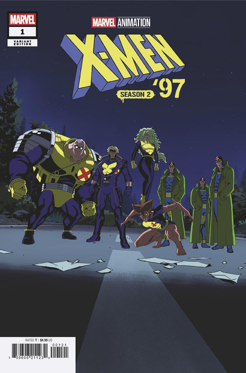 X-men '97, Vol. 2 1 Comic Marvel Animation Variant Marvel Comics 2026