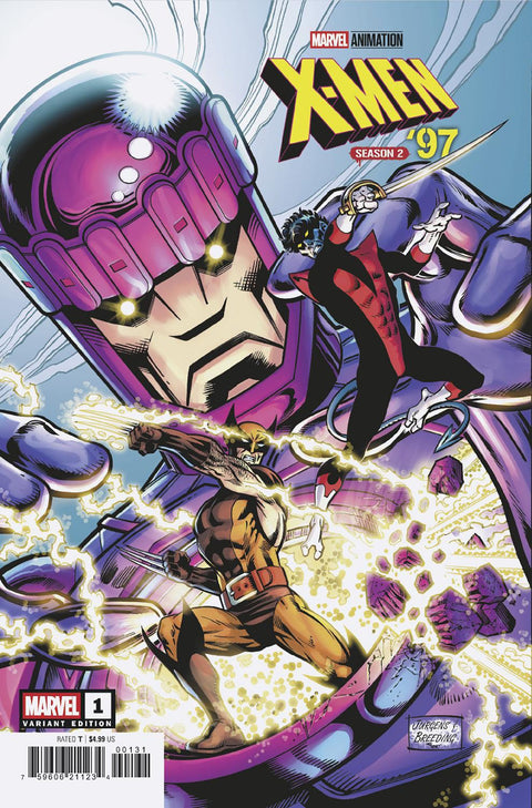 X-men '97, Vol. 2 1 Comic Dan Jurgens Variant Marvel Comics 2026