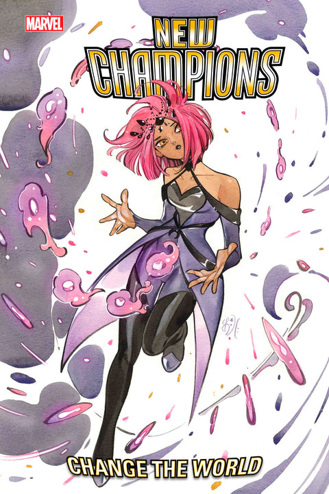 NEW CHAMPIONS #1 PEACH MOMOKO VARIANT Marvel Steve Foxe Ivan Fiorelli Peach Momoko