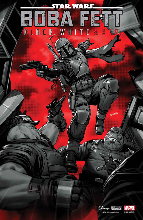 Star Wars: Boba Fett - Black, White And Red 2 Comic Derrick Chew Marvel Comics 2025
