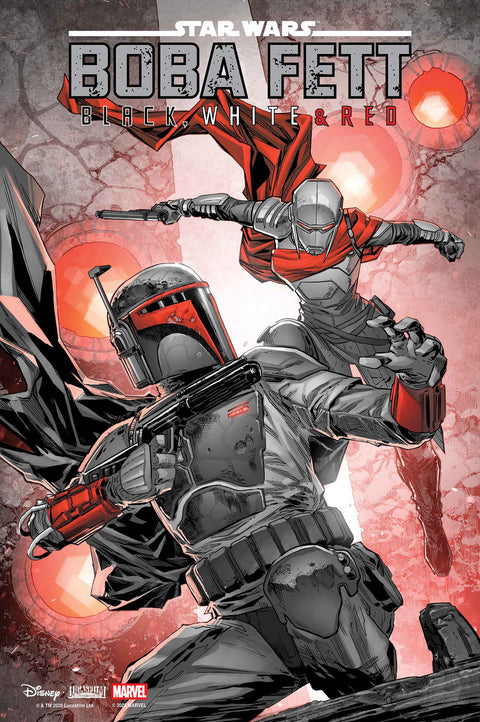 Star Wars: Boba Fett - Black, White And Red 4 Comic Ken Lashley Marvel Comics 2025