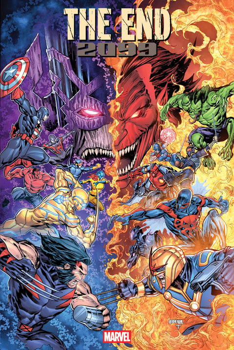 The End 2099 1 Comic Ken Lashley Variant Marvel Comics 2025