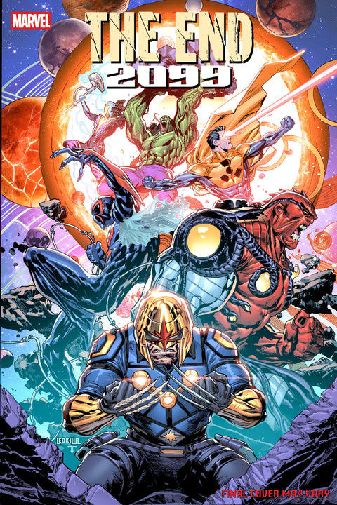 The End 2099 4 Comic Ken Lashley Variant Marvel Comics 2026