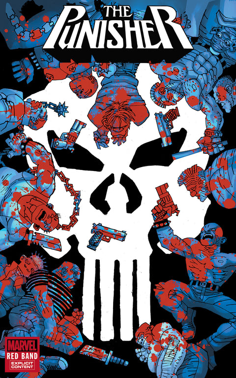 Punisher: Red Band 1 Comic Frank Miller Variant Marvel Comics 2025