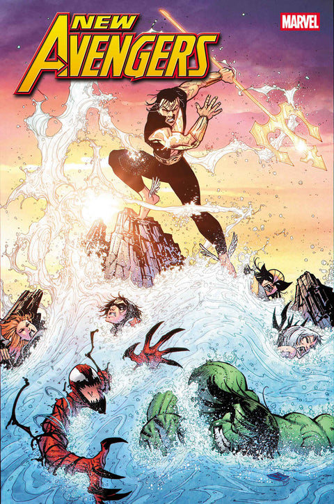 New Avengers, Vol. 5 4 Comic Justin Mason Variant Marvel Comics 2025