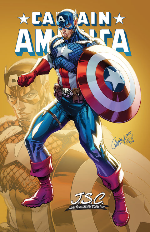 Captain America, Vol. 12 2 Comic J. Scott Campbell Variant Marvel Comics 2025