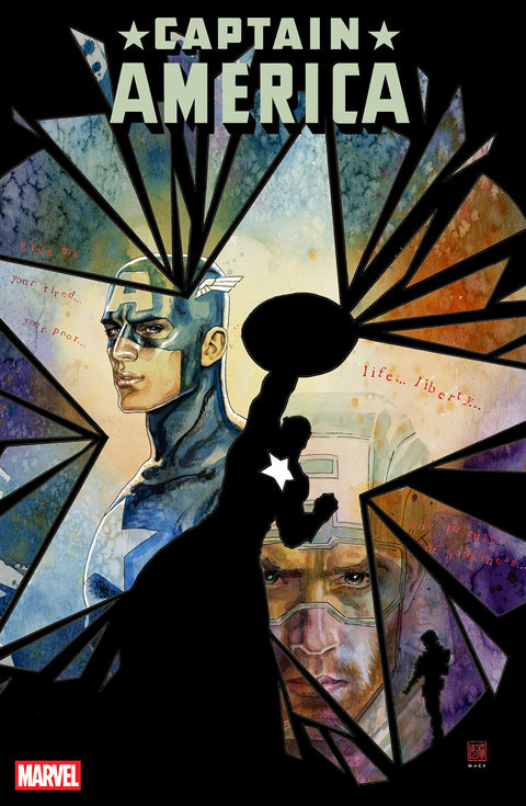 Captain America, Vol. 12 5 Comic David Mack Variant Marvel Comics 2025