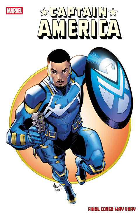 Captain America, Vol. 12 7 Comic Todd Nauck Iconic Variant Marvel Comics 2026