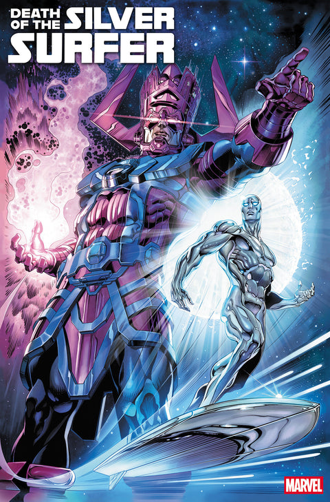 Death of the Silver Surfer 4 Comic Claudio Castellini Variant Marvel Comics 2025
