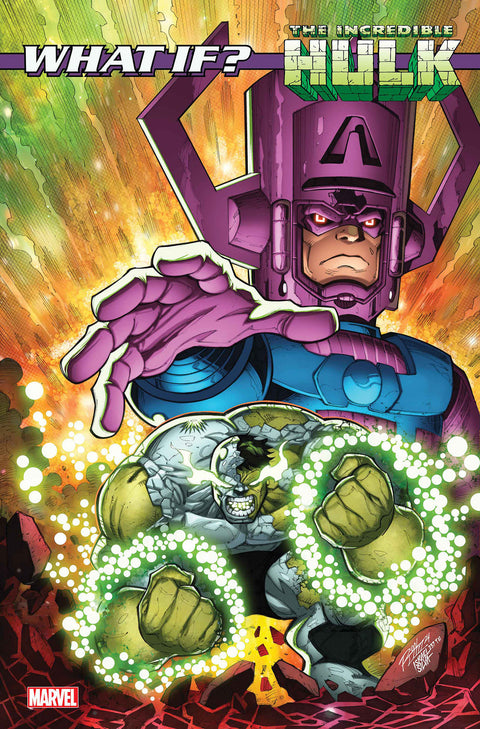 WHAT IF...? GALACTUS: GALACTUS TRANSFORMED HULK? #1 Marvel Mat Groom Lan Medina Ron Lim