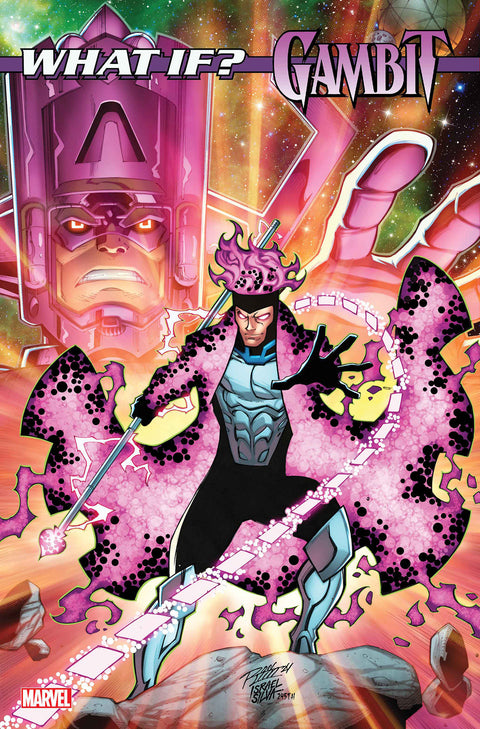 WHAT IF...? GALACTUS: GALACTUS TRANSFORMED GAMBIT? #1 Marvel Josh Trujillo Manuel Garcia Ron Lim