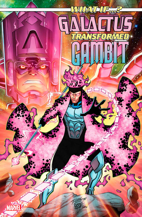 WHAT IF...? GALACTUS: GALACTUS TRANSFORMED GAMBIT? #1 Marvel Josh Trujillo Manuel Garcia Ron Lim