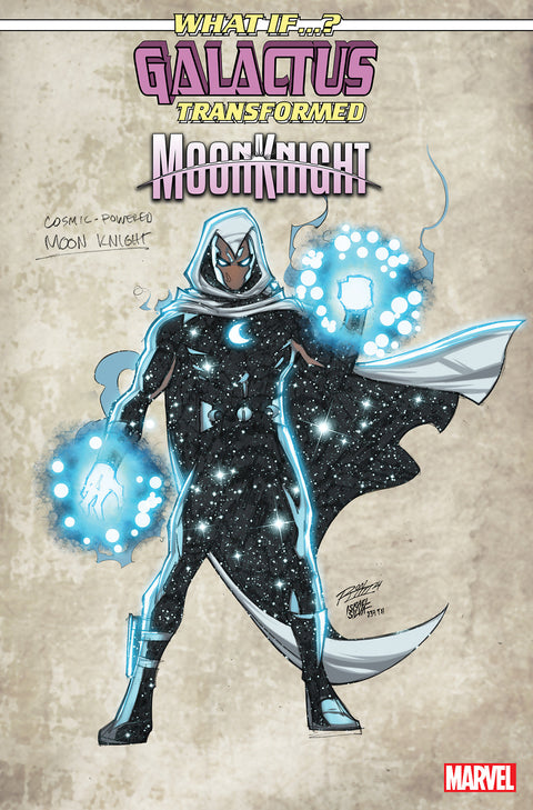 WHAT IF...? GALACTUS: GALACTUS TRANSFORMED MOON KNIGHT? #1 RON LIM DESIGN VARIAN T 1:10 Marvel Alex Segura Scot Eaton Ron Lim