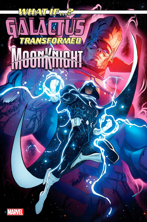 WHAT IF...? GALACTUS: GALACTUS TRANSFORMED MOON KNIGHT? #1 IBAN COELLO VARIANT Marvel Alex Segura Scot Eaton Iban Coello