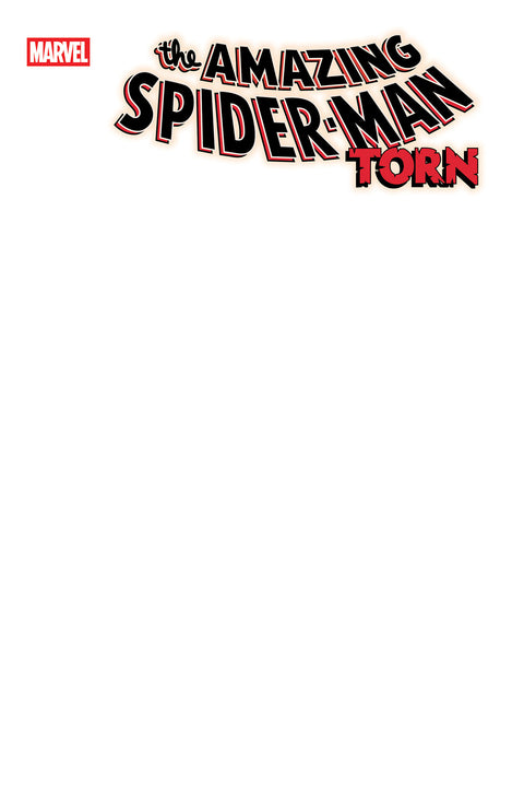 The Amazing Spider-Man: Torn 1 Comic Blank Marvel Comics 2025