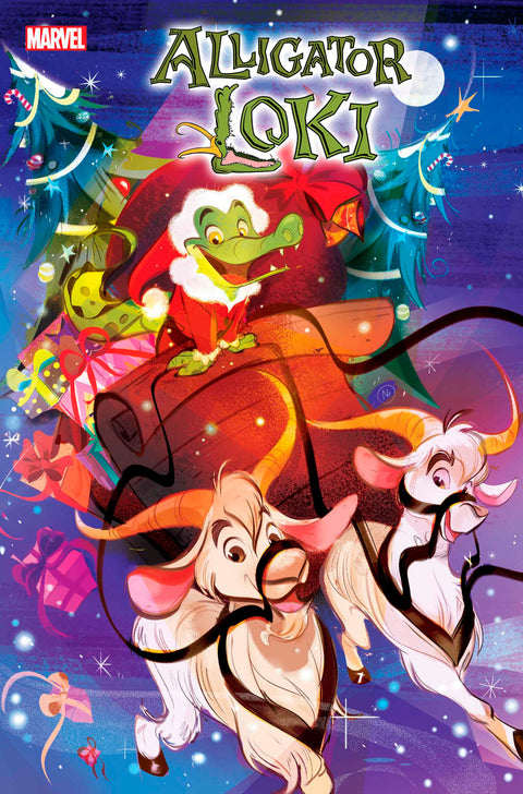 ALLIGATOR LOKI HOLIDAY SPECIAL #1 NICOLETTA BALDARI VARIANT Marvel Alyssa Wong Bob Quinn Nicoletta Baldari